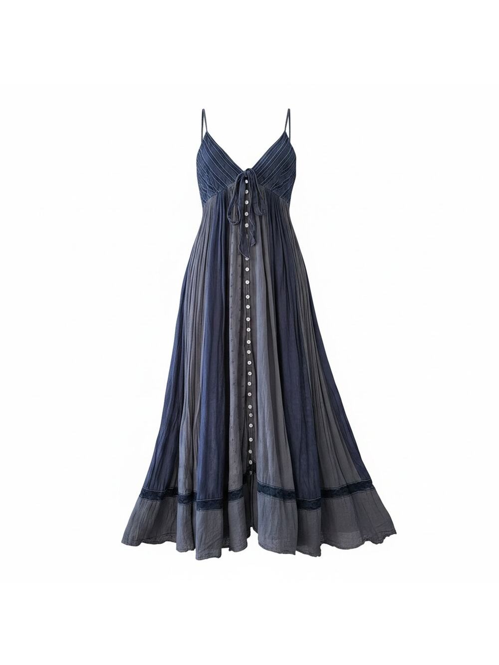 Ghost Vintage One of a Kind 1999 Black Silk Dress S/M